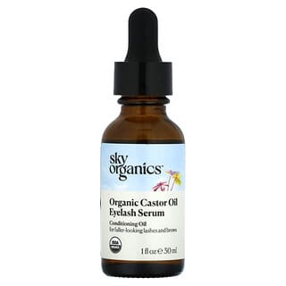 Sky Organics, Organic Castor Oil, Eyelash Serum, 1 fl oz (30 ml)
