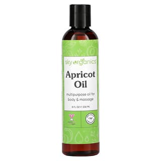 Sky Organics, Apricot Oil, 8 fl oz (236 ml)