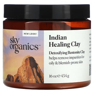 Sky Organics, 100% 순수 벤토나이트 클레이, 454g(16oz)