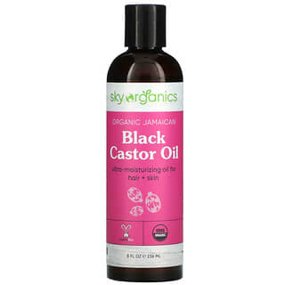Sky Organics, Huile de ricin noire jamaïcaine biologique, 236 ml