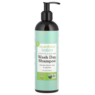 Sky Organics, Curl Care, Wash Day Shampoo, 12 fl oz (355 ml)