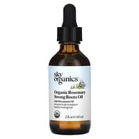 Sky Organics, Huile essentielle de romarin biologique et huile de macadamia, 60 ml