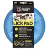 Spunky Pup, The Lick Pad, Dog & Cat, круглий, синій, 1 шт