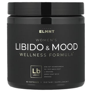 TERRA ELMNT, Women's Libido & Mood Wellness Formula, 60 Capsules