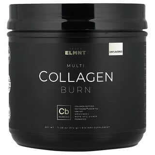 TERRA ELMNT, Multi Collagen Burn, Unflavored, 11.08 oz (314 g)
