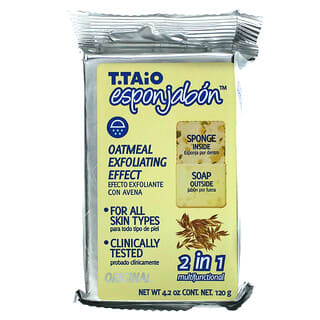T. Taio, мыло-губка с овсянкой, 120 г (4,2 унции)