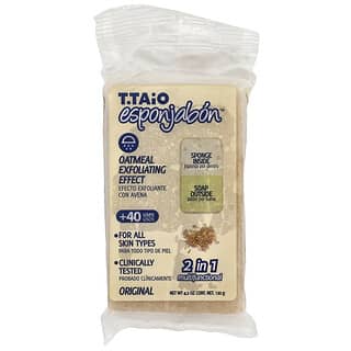 T. Taio, Oatmeal Soap-Sponge, 4.2 oz (120 g)
