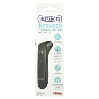 Dr. Talbot's, Thermomètre infrarouge, Noir, 1 thermomètre