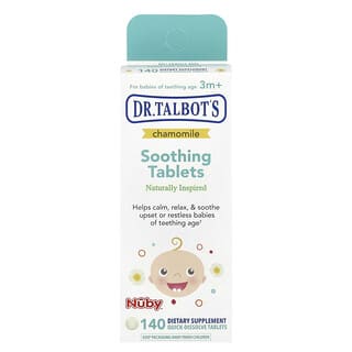 Dr. Talbot's, Soothing Tablets, Chamomile, beruhigende Tabletten, Kamille, ab 3 Monaten, 140 schnell lösliche Tabletten