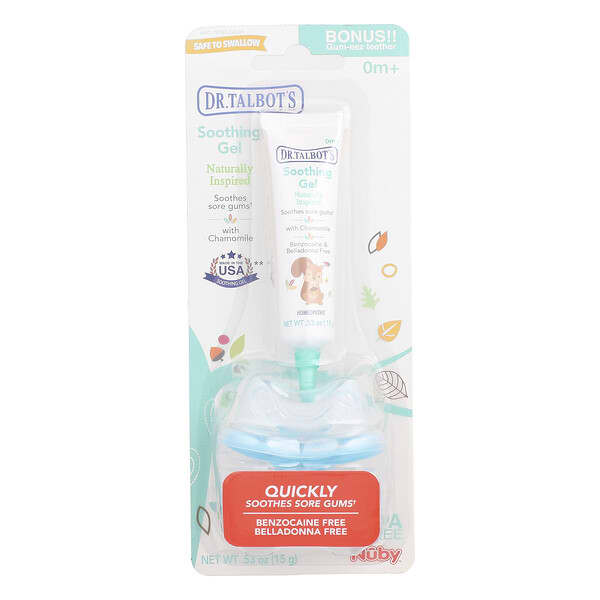 Dr. Talbot's, Soothing Gel with Chamomile, 0 m+, 0.53 oz (15 g)