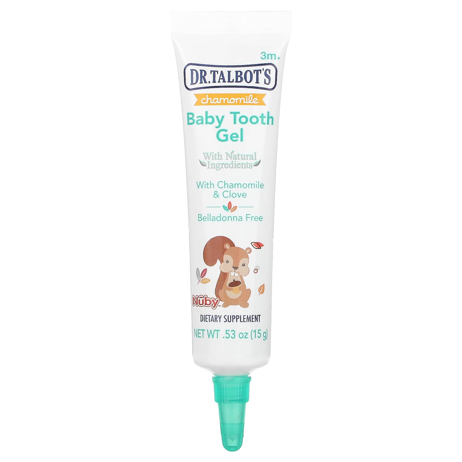 dr talbots all natural teething gel