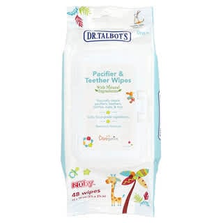 Dr. Talbot's, Pacifier & Teether Wipes, 0 m +, Vanilla Milk, 48 Wipes
