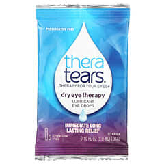 TheraTears, Terapia para o Olho Seco, Colírio Lubrificante, 30 Frascos para Uso Único Esterilizados