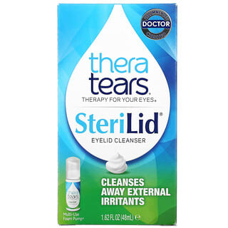 TheraTears, SteriLid Foaming Eyelid Cleanser, 1.62 fl oz (48 ml)