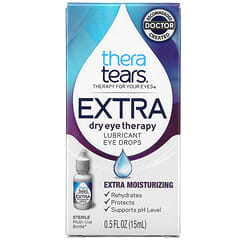 TheraTears, Thérapie pour les yeux très secs, Gouttes oculaires lubrifiantes, 15 ml