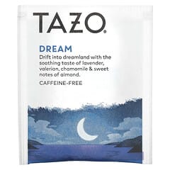 Tazo Teas, Dream, Herbal Tea, Caffeine Free, 20 Tea Bags, 1.41 oz (40 g)