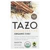 Thé noir Chai biologique régénérant, 16 sachets de thé, 43 g