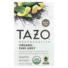 Regenerative, Black Tea, Organic Earl Grey, 16 Tea Bags, 1.38 oz (39 oz)