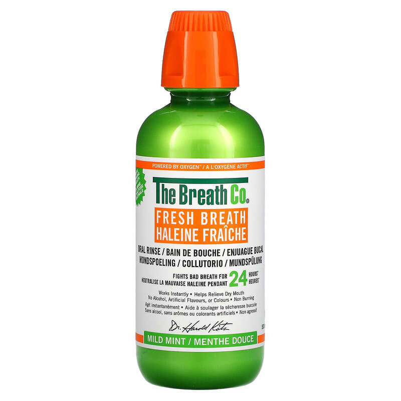 The Breath Co. Fresh Breath Oral Rinse Mild Mint