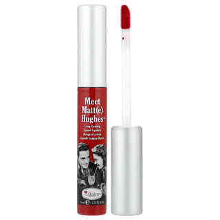 theBalm Cosmetics, Meet Matt(e) Hughes®, Long-Lasting Liquid Lipstick, Loyal, 0.25 fl oz (7.4 ml)