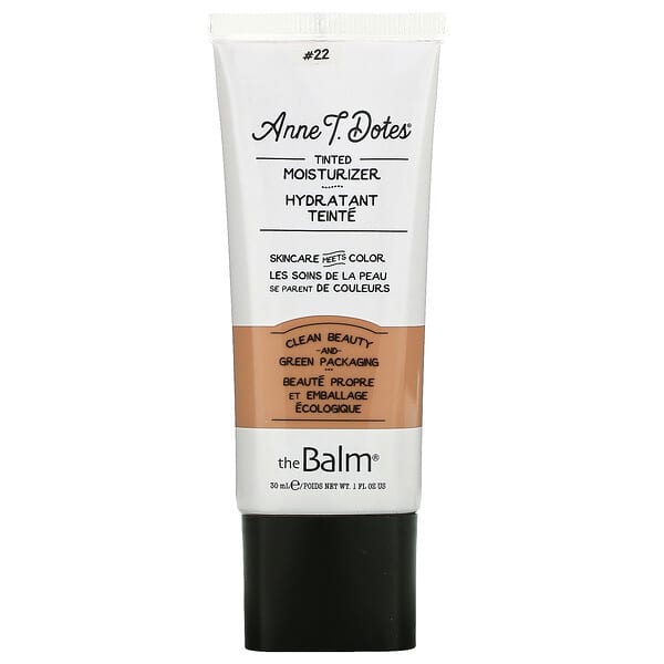 theBalm Cosmetics, Anne T. Dotes, Tinted Moisturizer, #22, 1 fl oz (30 ml) (Discontinued Item) 