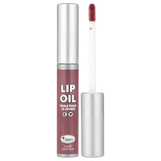 theBalm Cosmetics, Lip Oil, Too Slow, Mauve Over, 0.23 fl oz (7 ml)