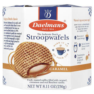 Daelmans, Stroopwafels, Caramel, 8 gaufres, 230 g