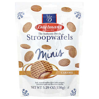 Daelmans, Mini stroopwafels, caramel, 150 g