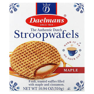 Daelmans, Stroopwafels, Arce`` 8 gofres, 310 g (10,94 oz)