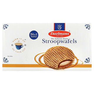 Daelmans, Stroopwafels, Caramel, 24 Waffles, 1.38 oz (39 g ) Each