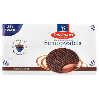 Daelmans, Stroopwafels, Chokolade, 24 vafler, 36 g pr. stk.