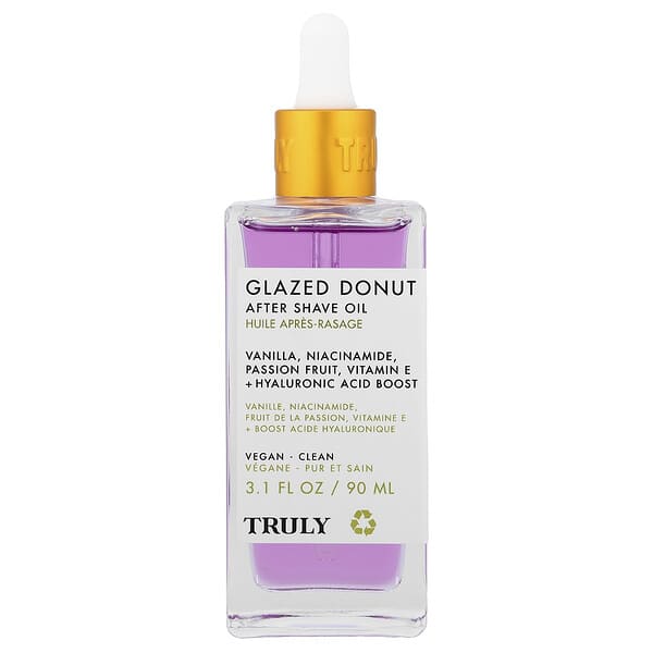 Truly Beauty, Huile de rasage après-rasage pour donut glacé, 90 ml