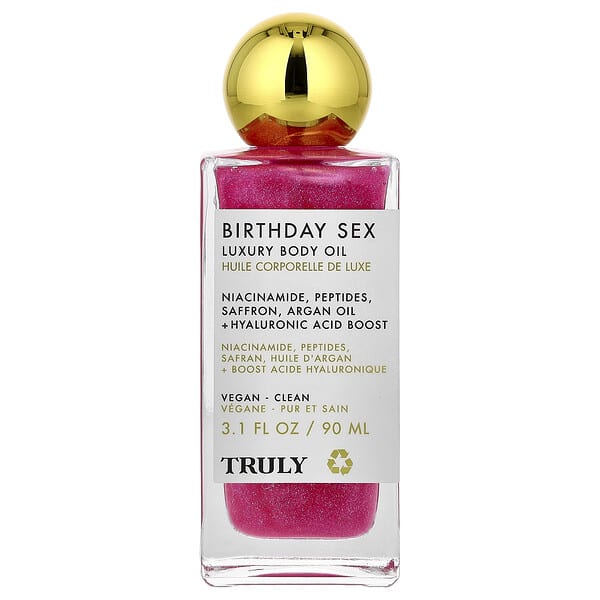 Truly Beauty, 생일 성별 럭셔리 바디 오일, 90ml(3.1fl oz)