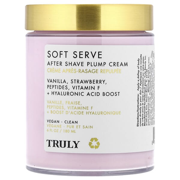 Truly Beauty, Soft Serve borotválkozás utáni teltségkrém, 180 ml