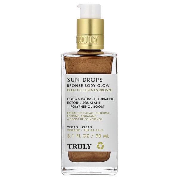 Truly Beauty, Sun Drops 브론즈 바디 글로우, 90ml(3.1fl oz)