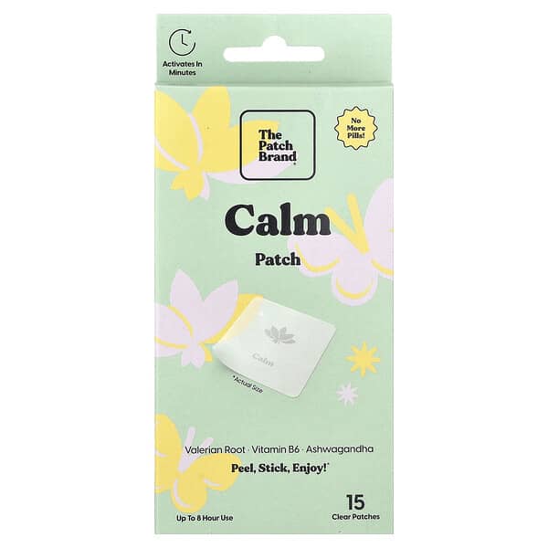 The Patch Brand‏, Calm Patch‏, 15 מדבקות שקופות