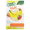 مزيج شراب الليمون الحقيقي للأطفال ، الفراولة والموز ، 10 أكياس ، 0.12 أونصة (3.5 جم) لكل كيس