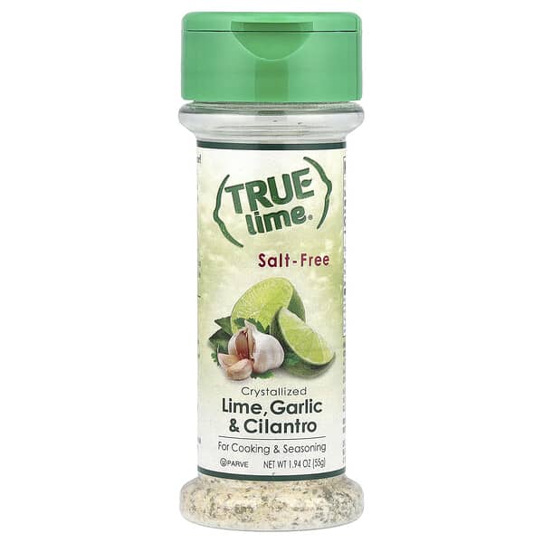 True Citrus, Limão verdadeiro, Limão Cristalizado, Alho e Coentro, Sem Sal, 55 g (1,94 oz)