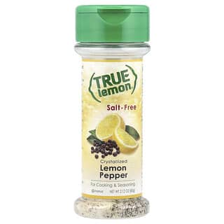 True Citrus, True Lemon®, Limão e Pimenta Cristalizados, 60 g (2,12 oz)