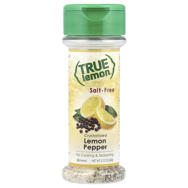 True Citrus, True Lemon®, 결정화된 레몬 후추, 60g(2.12oz)