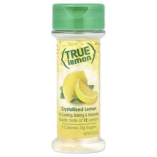 True Citrus, True Lemon®, Crystallized Lemon, 2.12 oz (60 g)