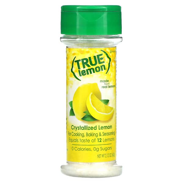 True Citrus, True Lemon, Crystallized Lemon, 2.12 oz (60 g)