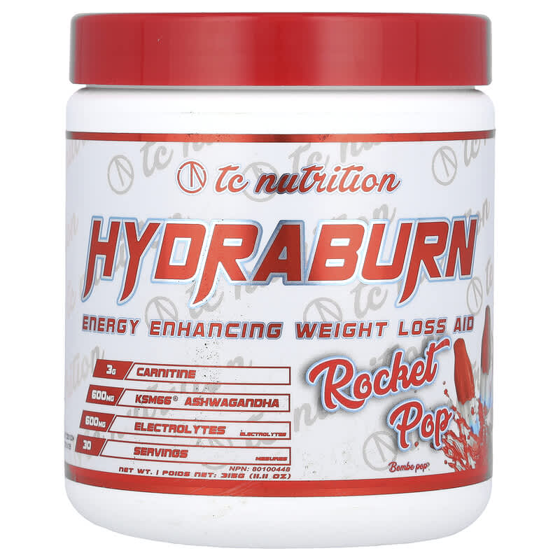 Hydraburn Energy Enhancing Weight Loss Aid Rocket Pop 11.11 oz 315 g