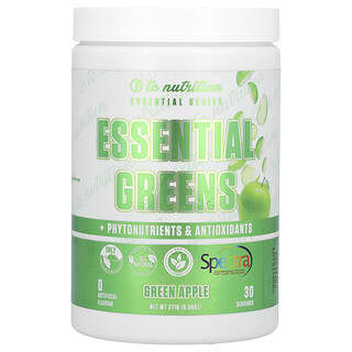TC Nutrition, Essential Series, Essential Greens + Phytonährstoffe und Antioxidantien, Grüner Apfel, 271 g (9,56 oz.)