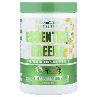TC Nutrition, Essential Series, Essential Greens + Phytonutrients & Antioxidants, Pineapple Paradise, 9.56 oz (271 g)