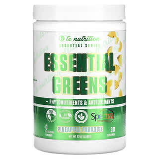 TC Nutrition, Essential Series, Essential Greens + Phytonährstoffe und Antioxidantien, „Pineapple Paradise“, 271 g (9,56 oz.)