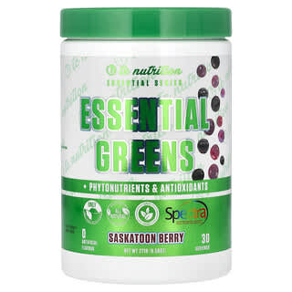 TC Nutrition, Essential Series, Essential Greens, Saskatoon Berry , 9.56 oz (271 g)