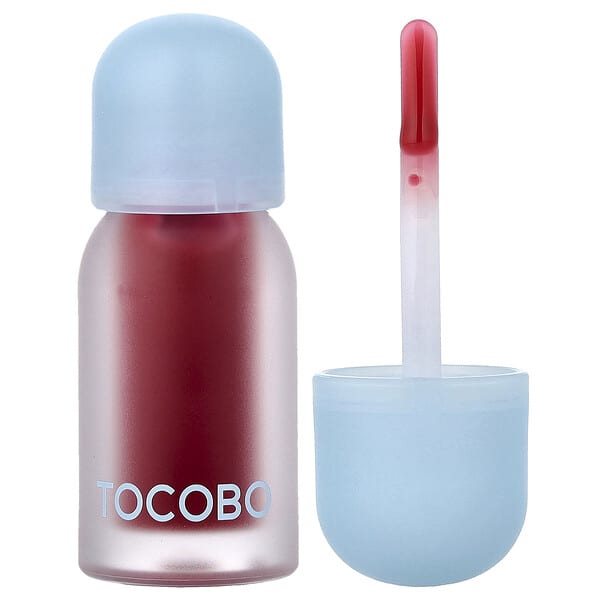Tocobo, 쥬시 베리 플럼핑 립 오일, 06 베리 캔디, 4g(0.14oz)