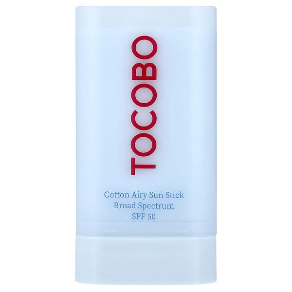 Tocobo, Cotton Airy Sun Stick, SPF 50, 19 g