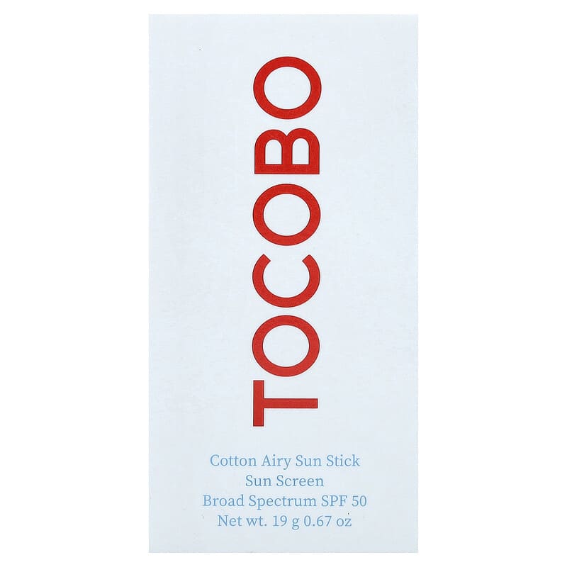 Cotton Airy Sun Stick, SPF 50, 0.67 oz (19 g)